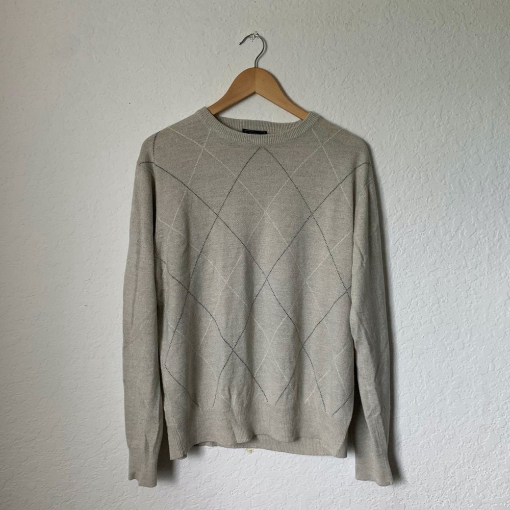 Dockers Cream Lightweight Sweater